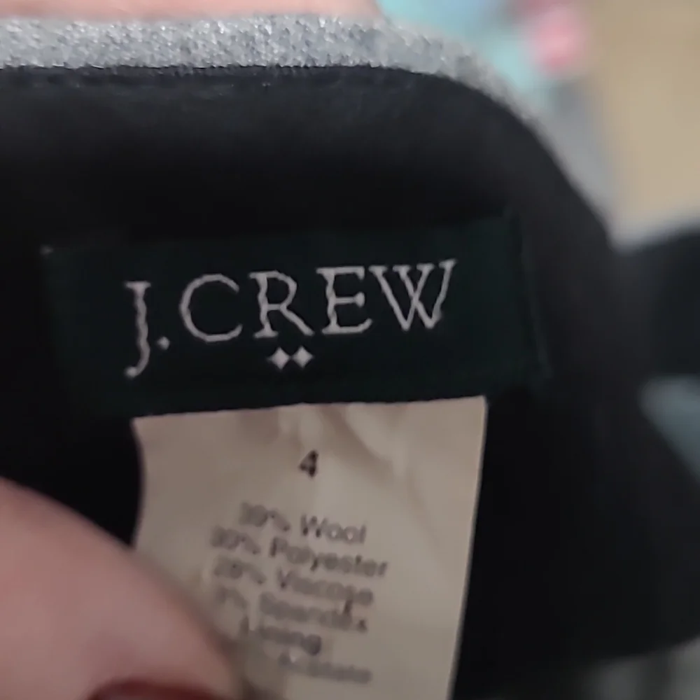 J. CREW SZ 4 gray pencil skirt WSK41